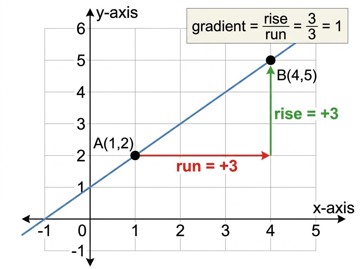 Gradient of a Line - Revision Guide | MathsGenie