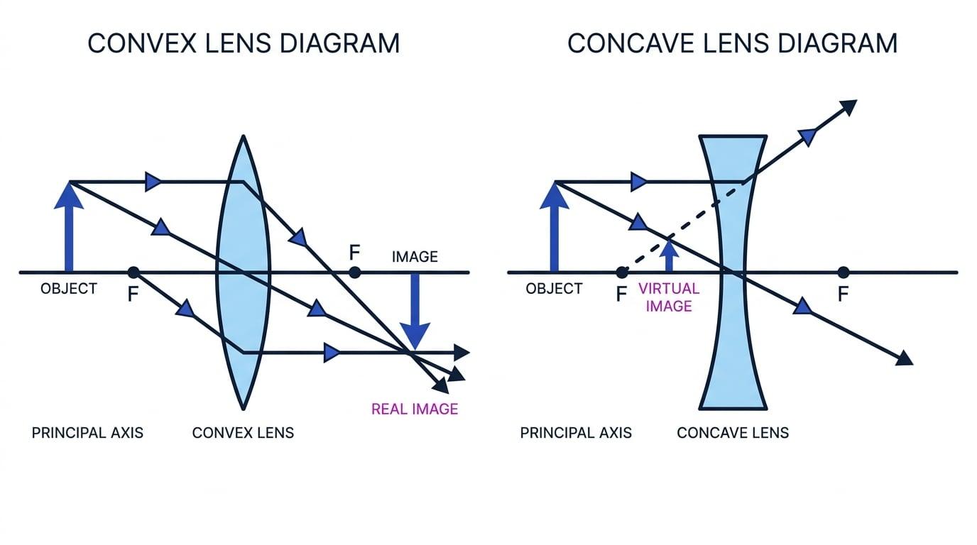 Lens Lesson Lenses (physics only) - AQA GCSE Physics Lesson | MathsGenie